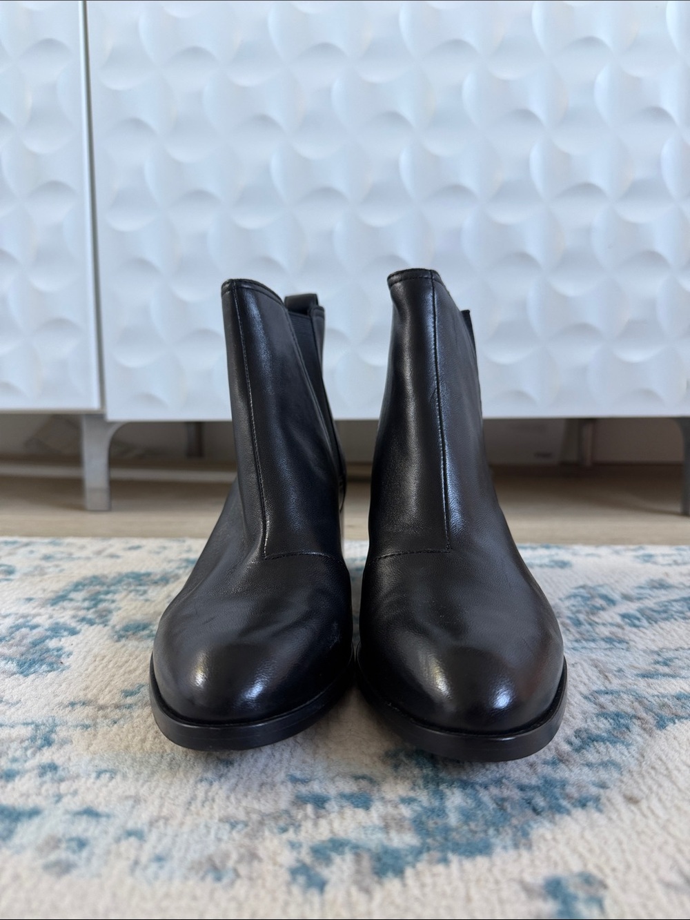 rag & bone Black Leather walker Boots - Women